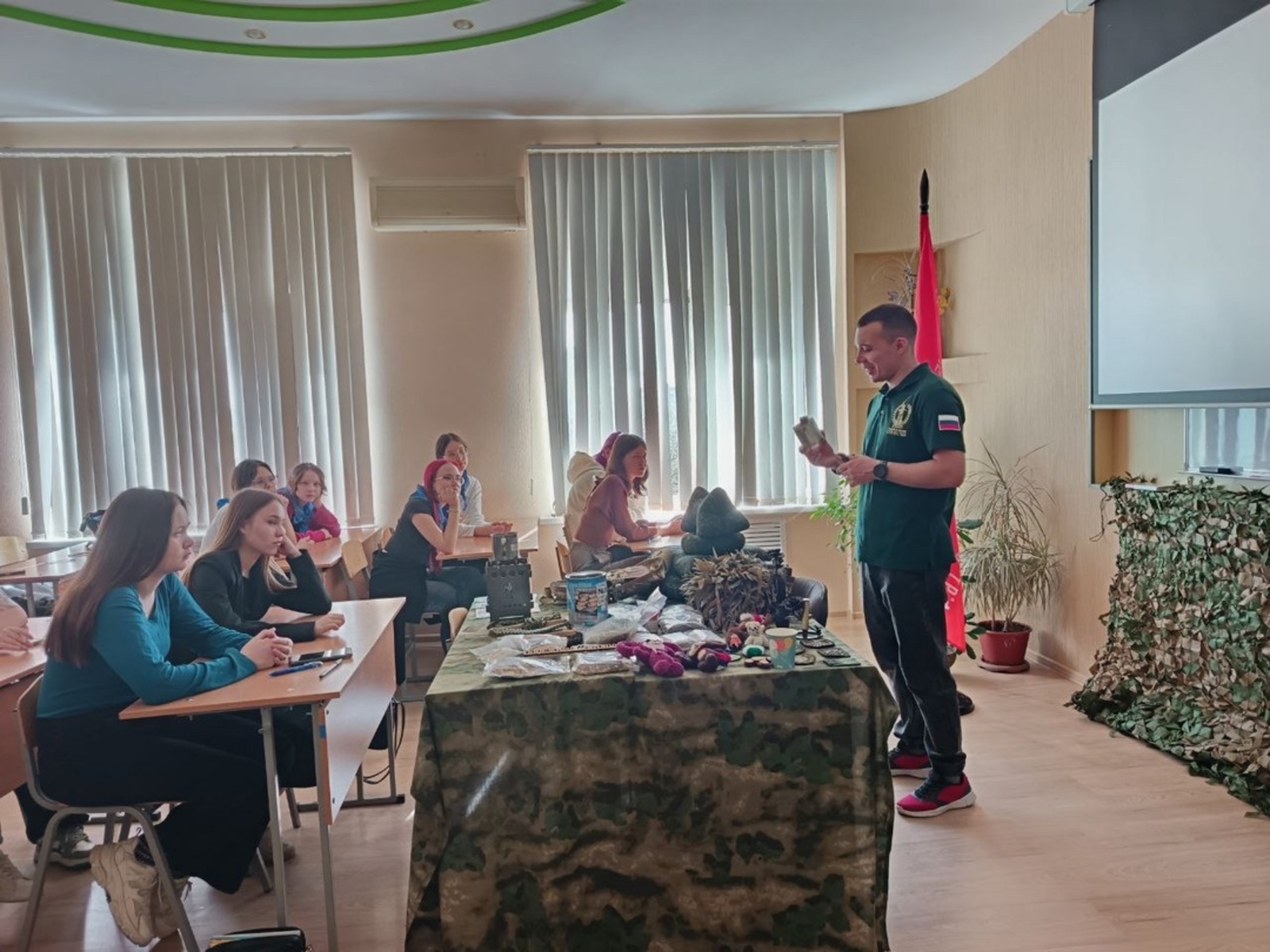 В колледже БГПУ им. М. Акмуллы прошёл "Урок мужества"