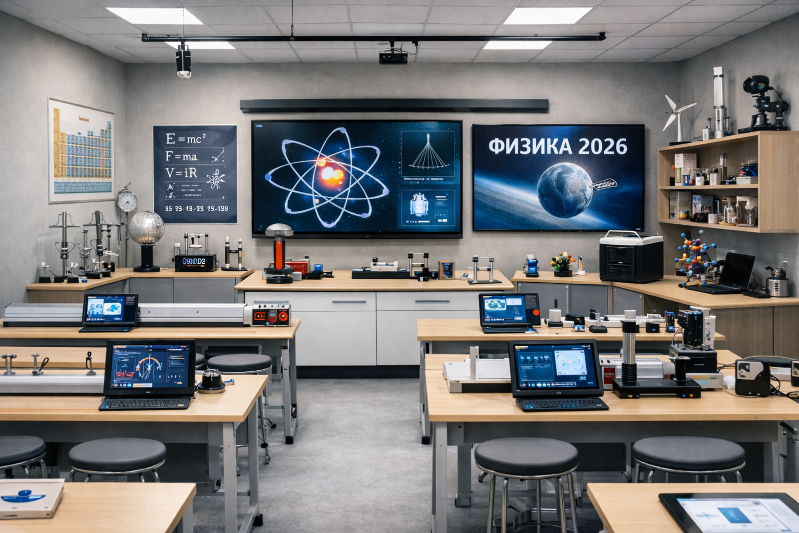 879 школ получат новое оборудование для кабинетов музыки, ИЗО и физики