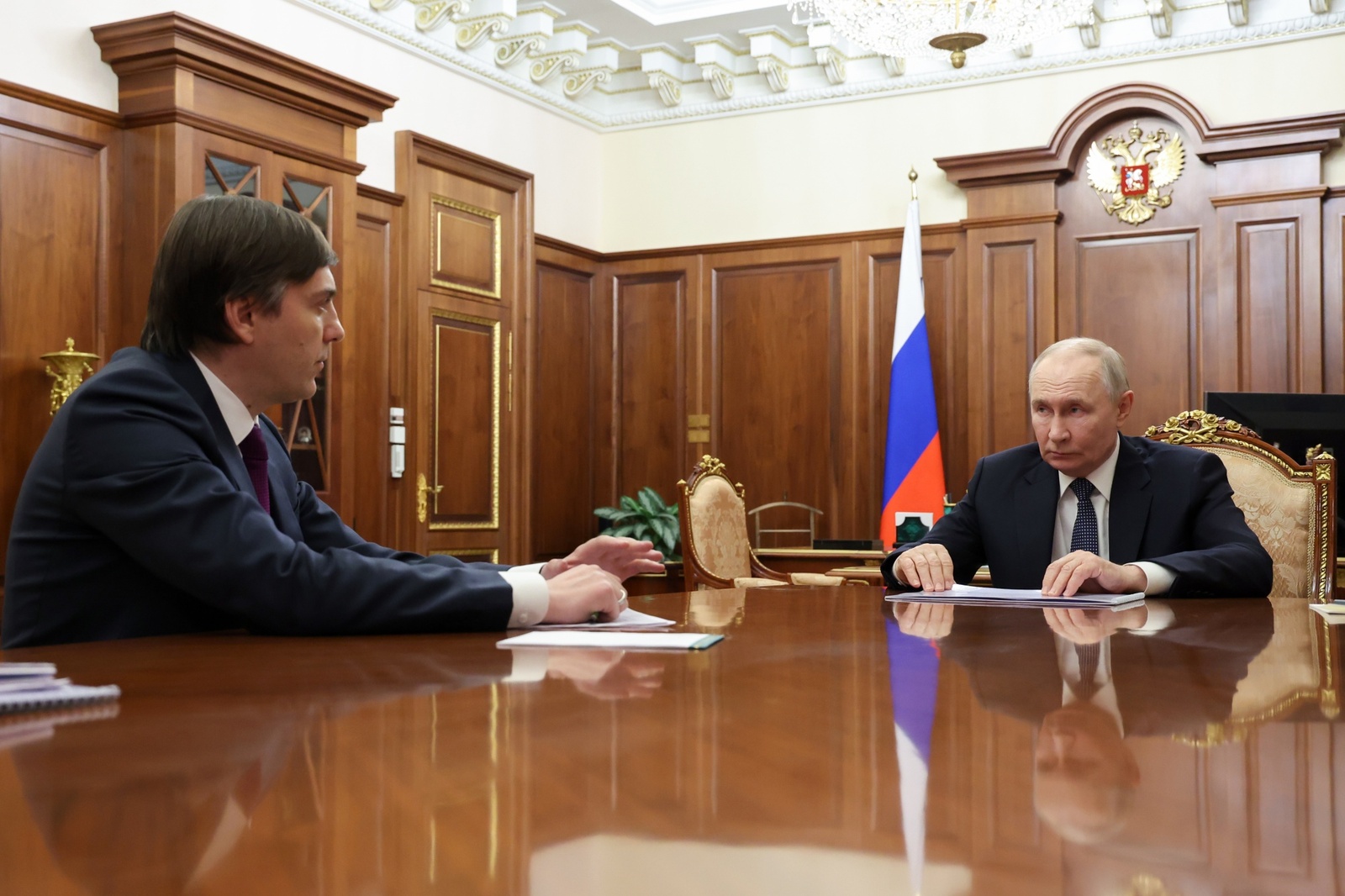 Путин и Кравцов обсудили развитие образования и новую Стратегию