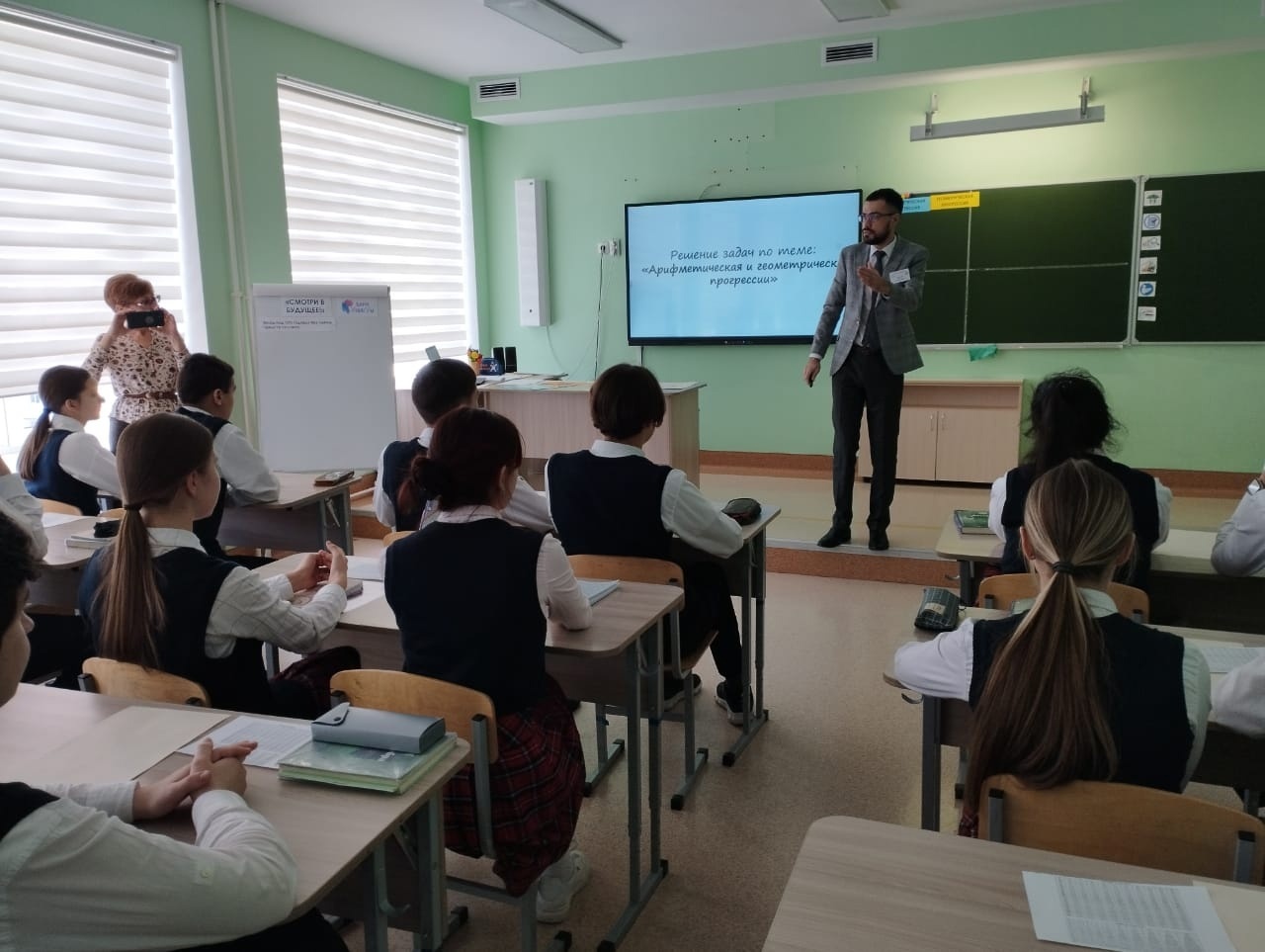 Сегодня начался один из важных этапов Республиканского конкурса "Учитель года Башкортостана" - "Урок"