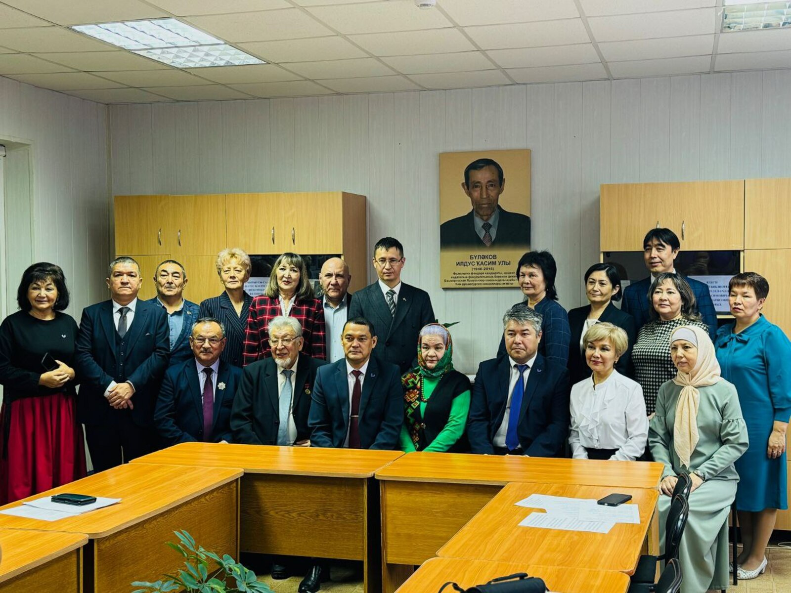 Илдус Ҡасим улы Бүләков исемендәге әҙәбиәт кабинеты булдырылды