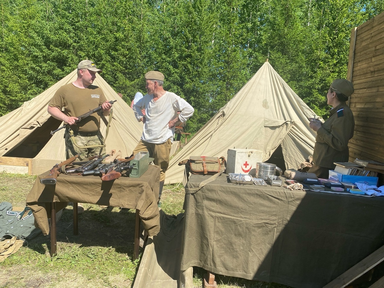 Образовательный рекон «Река времени» собрал сотни зрителей и участников в Бирске