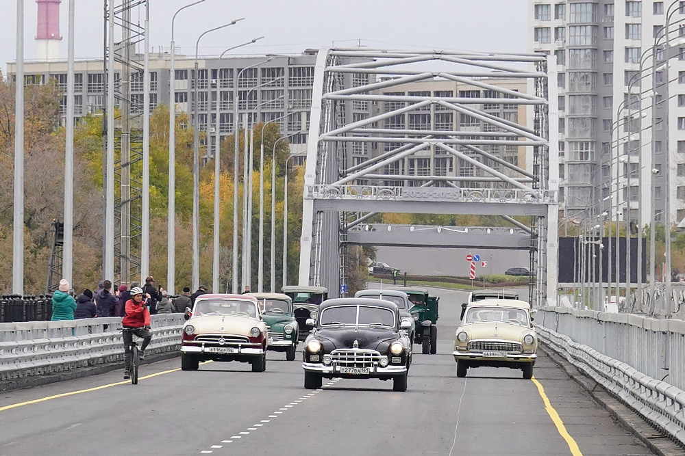 Арочный мост в Уфе открыли после реконструкции