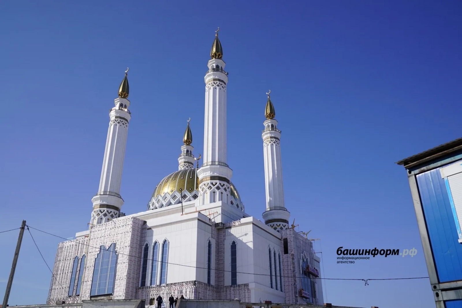 Отделку фасадов мечети «Ар-Рахим» в Уфе планируют завершить ко Дню города