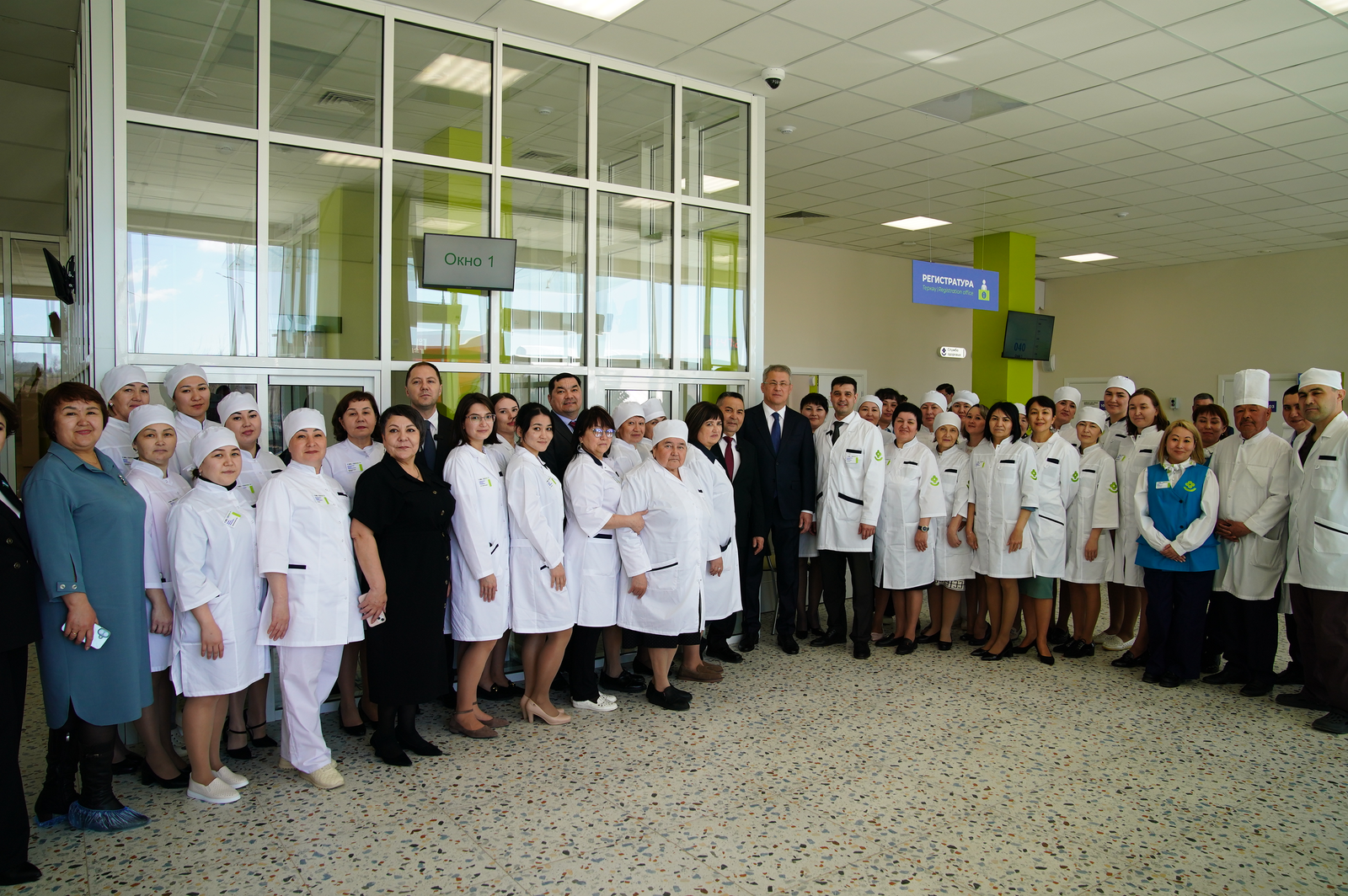 В Абзелиловском районе начала работу новая детская поликлиника