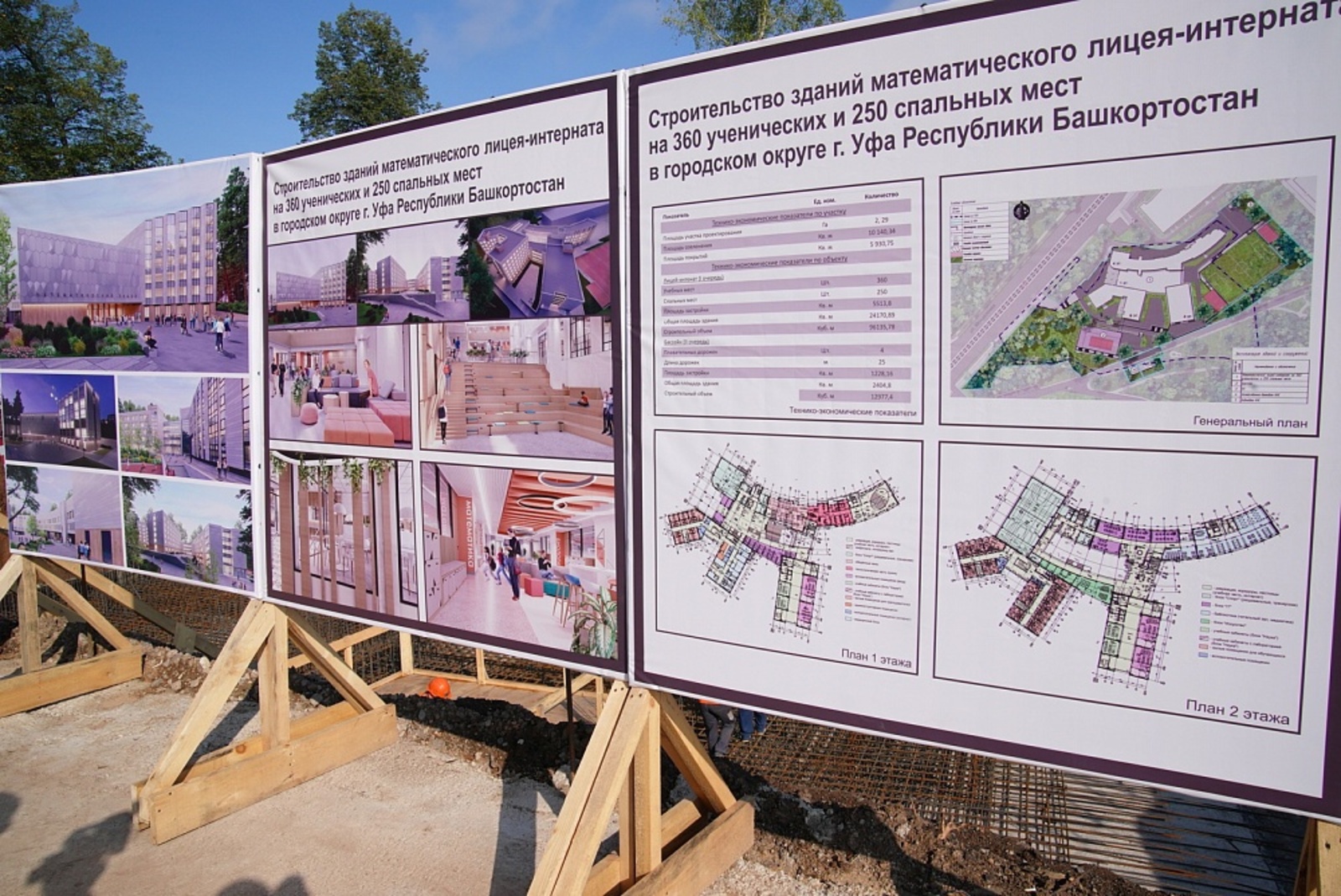 Инвестиции в знания: в Уфе началось возведение математического лицея