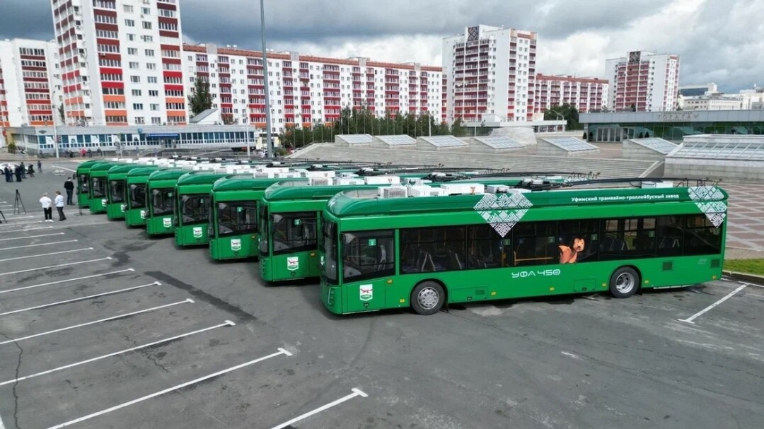 Комфорт и доступность: новые троллейбусы «Горожанин» выйдут на маршруты Уфы