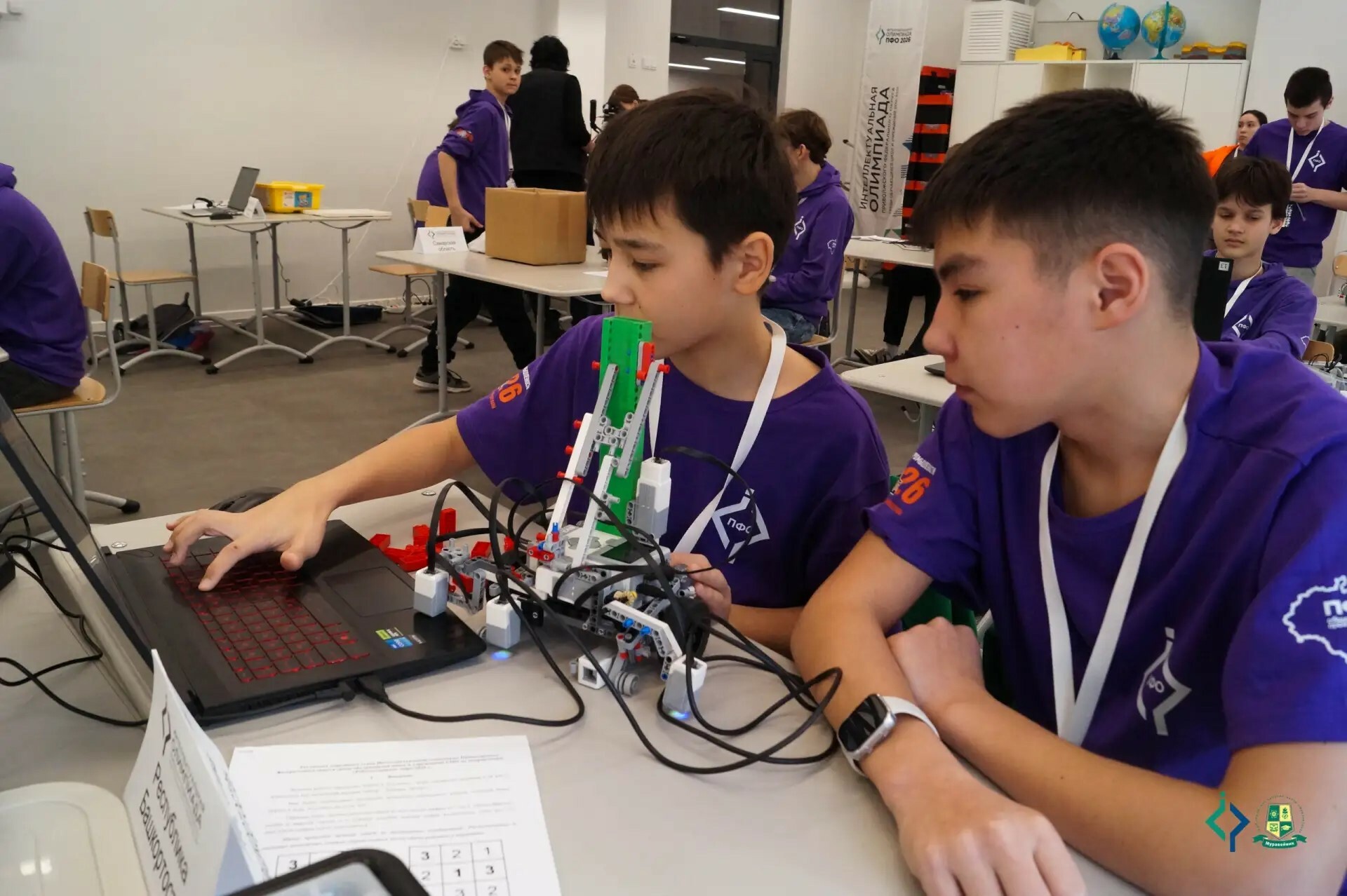 Школьники Башкортостана вернулись с финала окружной Интеллектуальной олимпиады