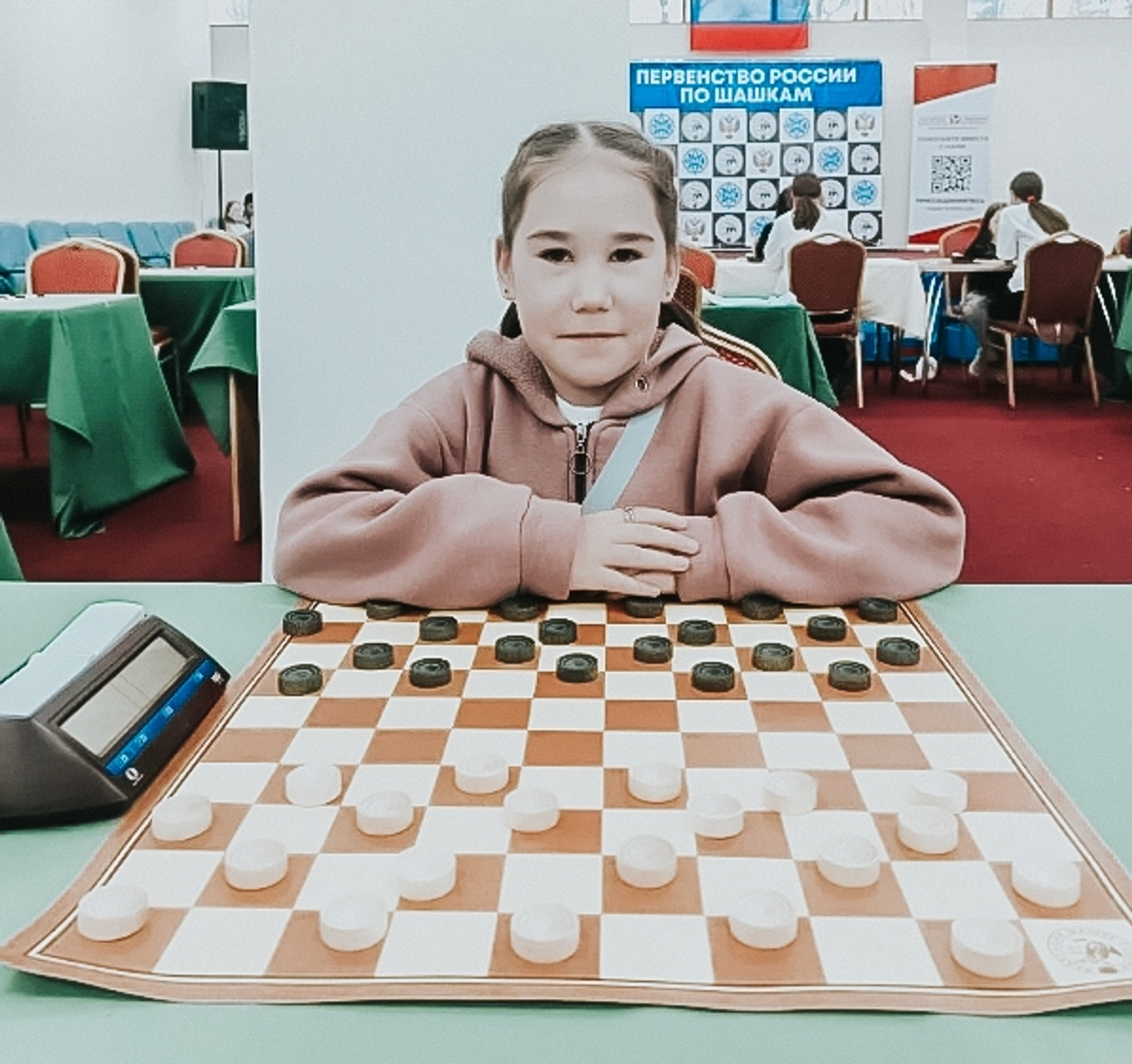 Юная шашистка Самира Булташева покорила страну