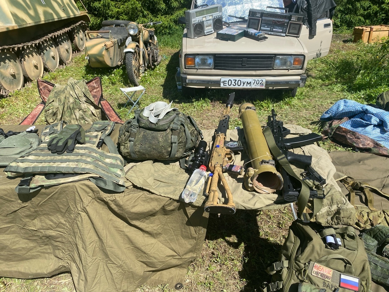 Образовательный рекон «Река времени» собрал сотни зрителей и участников в Бирске