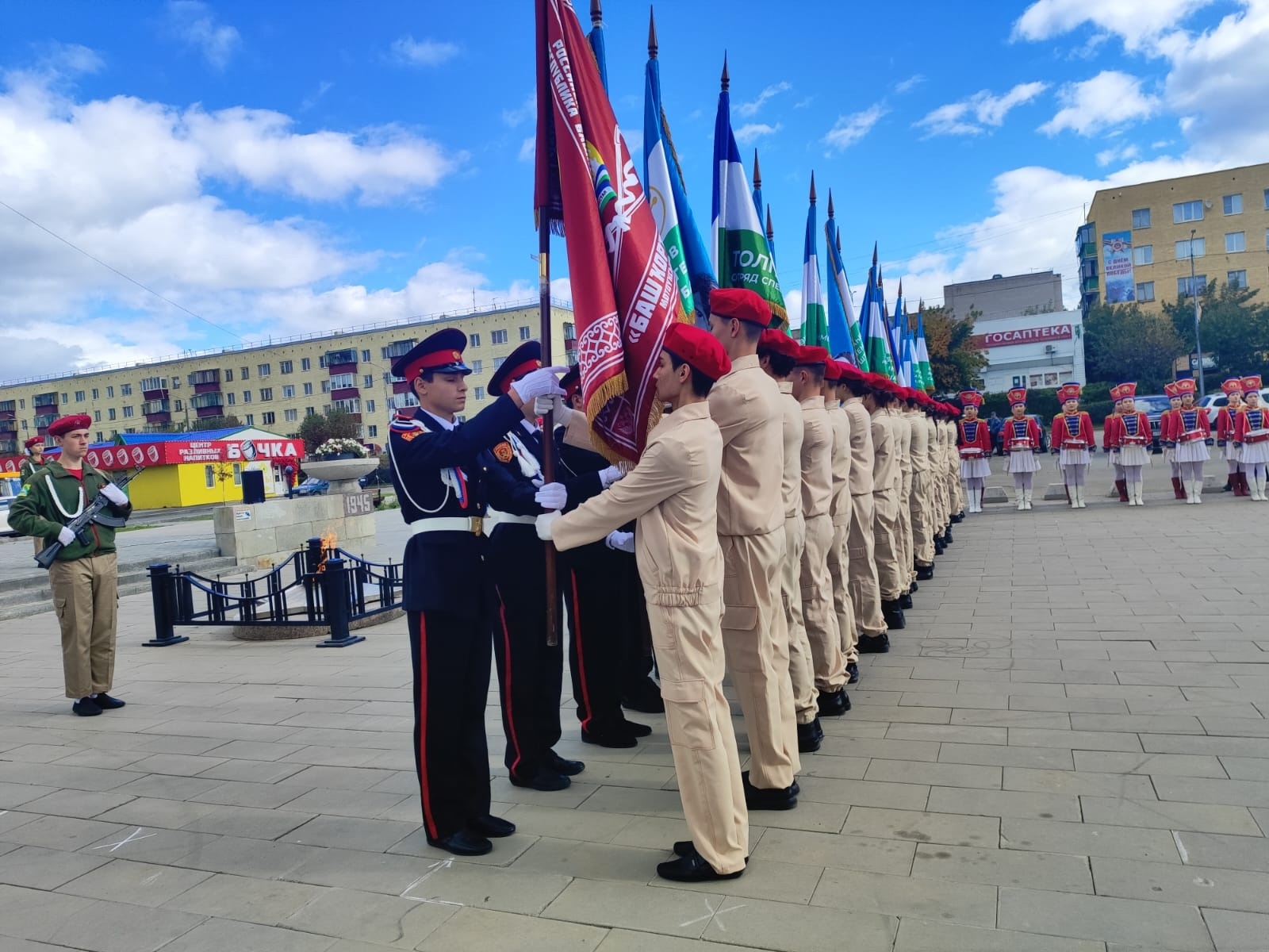 Учалы приняли эстафету патриотизма