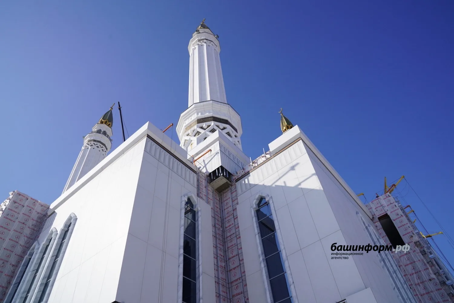 Отделку фасадов мечети «Ар-Рахим» в Уфе планируют завершить ко Дню города